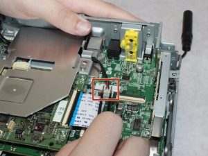 خارج کردن فن خنک کننده